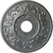 Ekena Millwork Valletta Ceiling Medallion (Fits Canopies up to 3 1/2"), 18"OD x 3 1/2"ID x 1"P, Platinum CM18VLPLS - alternate 1